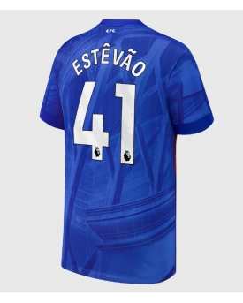 Chelsea Estevao Willian #41 Maglia Gara Casa Repliche 2025-26 Maniche Corte